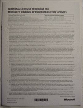 WECE Additional Licensing Provisions-1 WECE Additional Licensing Provisions-1